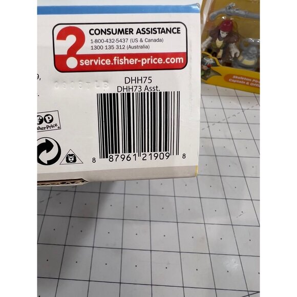 imaginext PIRATE Sets Captain Kid Deckhand Skeleton Cannon New in Box 3 Sets - Picture 9 of 13